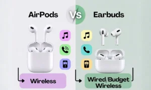 difference between airpods and earbuds