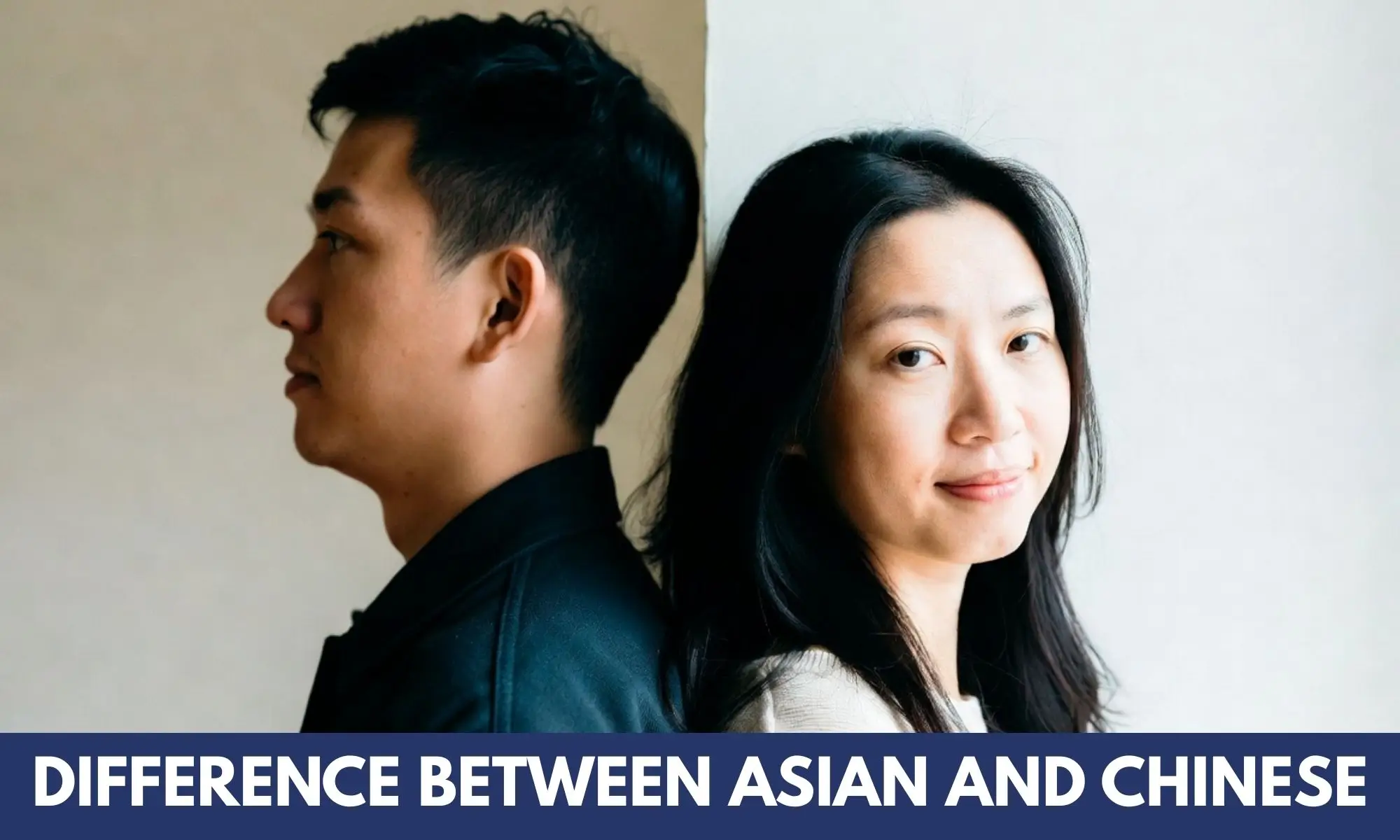 difference between asian and chinese