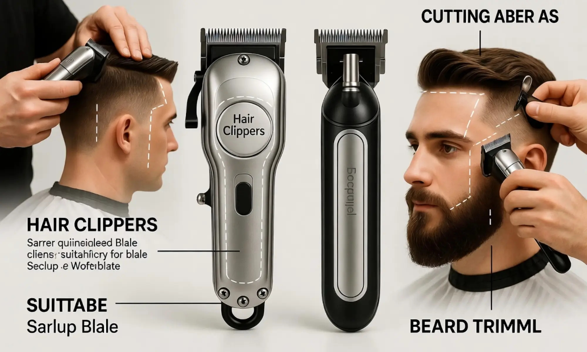 difference between clippers and trimmers