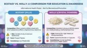 difference between ecstacy and molly