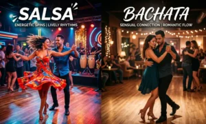difference between salsa and bachata