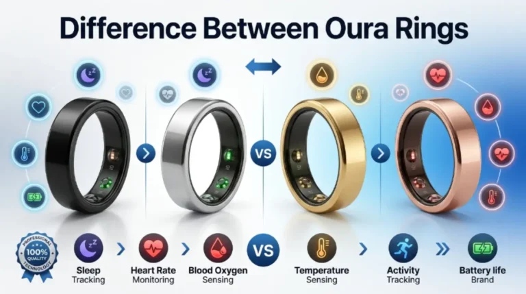 difference between oura rings